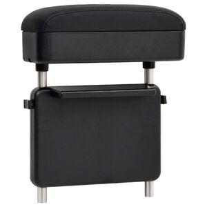 vidaXL Accoudoir de voiture universel noir 23x8x(30-38) cm ABS