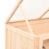 vidaXL Cage pour hamster 89,5 x 45 x 45 cm en bois massif de sapin