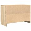 vidaXL Meuble TV ch&ecirc;ne sonoma 80x35x54 cm bois d'ing&eacute;nierie