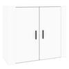 vidaXL Buffet Blanc 80x33x70 cm Bois d'ing&eacute;nierie