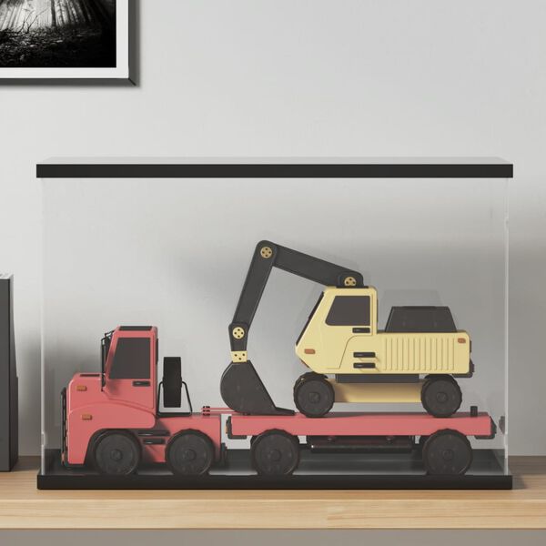 vidaXL Boîte de présentation transparente 56 x 36 x 37 cm Acrylique