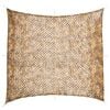 vidaXL Filet de camouflage avec sac de rangement 416x402 cm sable