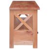 vidaXL Meuble TV 115x30x40 cm Bois d'acajou massif