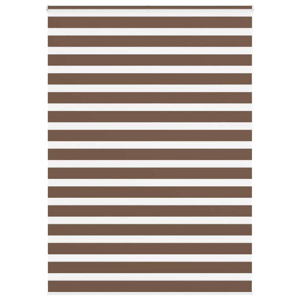 vidaXL Store z&egrave;bre marron 155x230cm largeur du tissu 150,9cm polyester