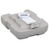 vidaXL Toilette portable de camping avec tente 10+10 L
