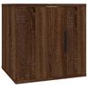 vidaXL Ensemble de meubles TV 3 pcs Ch&ecirc;ne marron Bois d'ing&eacute;nierie