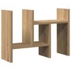 vidaXL Organiseur de bureau Chêne artisanal 34,5 x 15,5 x 35,5 cm