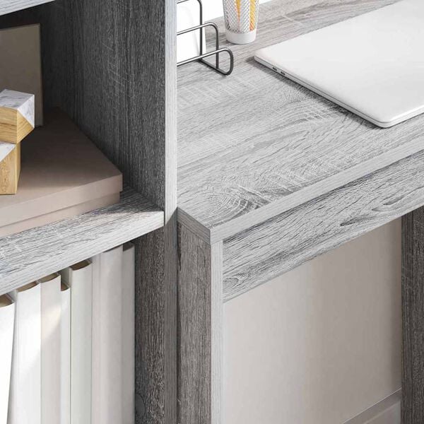 vidaXL Bureau Sonoma gris 70 x 40 x 76 cm Bois d'ingénierie