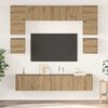 vidaXL Ensemble meuble TV 8 pcs Ch&ecirc;ne artisanal Bois d'ing&eacute;nierie