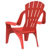vidaXL Chaises de jardin pour enfants lot de 2 rouge 37x34x44 cm PP