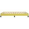 vidaXL Cadre de lit sans matelas vert 140x200 cm tissu