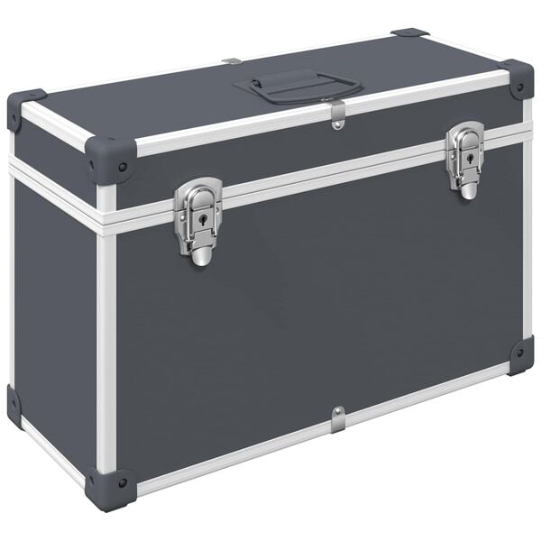 vidaXL Poign&eacute;es de Cabinet 2 pcs Anthracite 85 x 45 mm M&eacute;tal