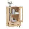 vidaXL Buffet haut ch&ecirc;ne sonoma 69,5x31x115 cm bois d'ing&eacute;nierie