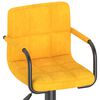 vidaXL Tabourets de bar lot de 2 jaune moutarde velours