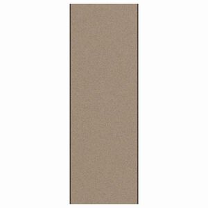 vidaXL Tapis d'entr&eacute;e Beige et Noir 120 x 350 cm 100% Polyamide