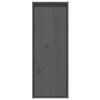 vidaXL Armoire murale Gris 30x30x80 cm Bois de pin massif