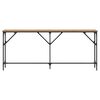 vidaXL Table console ch&ecirc;ne artisanal 180 x 23 x 75 cm