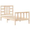 vidaXL Cadre de lit sans matelas 90x190 cm bois de pin massif