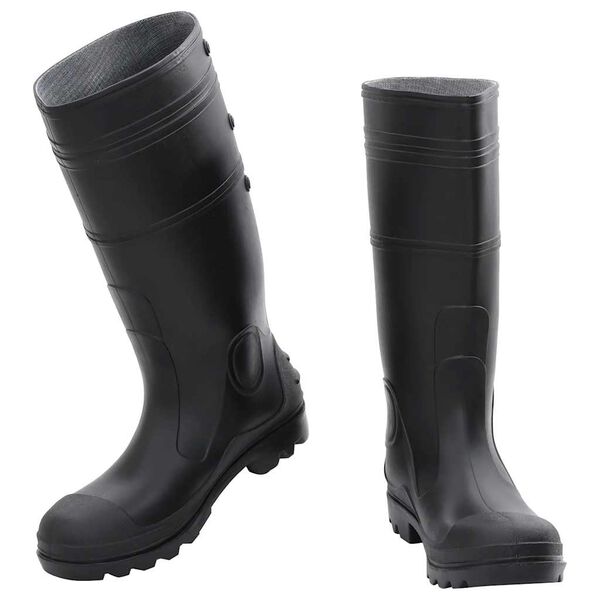 vidaXL Bottes de pluie noir taille 43 PVC