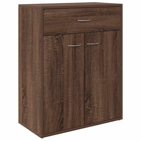 vidaXL Buffet Ch&ecirc;ne marron 60x30x75 cm Bois d'ing&eacute;nierie