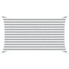vidaXL Voile d'ombre Gris clair et blanc 3,5 x 2 m