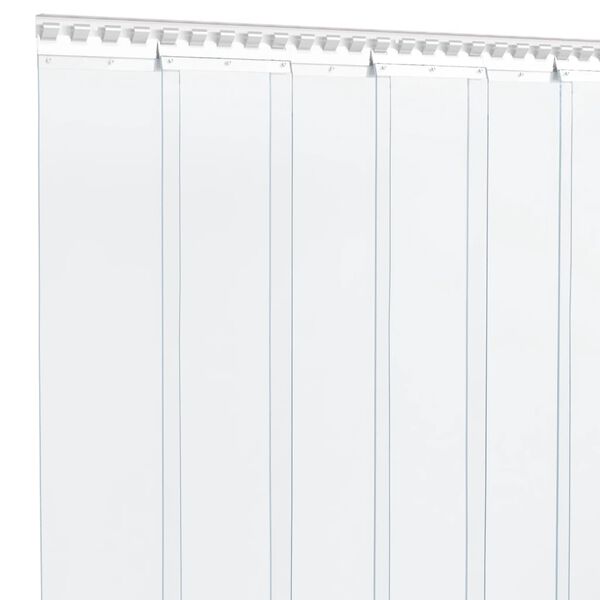 vidaXL Rouleau de rideau en bande PVC 2,6 mm x 300 mm 25 m