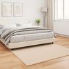 vidaXL Tapis en Fourrure Synth&eacute;tique de Lapin Olite Taupe 160 x 160 cm