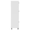 vidaXL Armoire de cuisine Porto blanc bois d'ingénierie