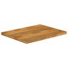 vidaXL Dessus de table &agrave; bord vivant 90x60x3,8 cm bois massif manguier