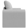 vidaXL Canap&eacute;-Lit 60cm Gris nuage tissu