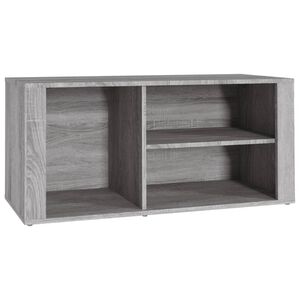 vidaXL Armoire &agrave; chaussures Sonoma gris 100x35x45 cm Bois d'ing&eacute;nierie