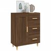 vidaXL Buffet Ch&ecirc;ne marron 69,5x34x90 cm Bois d'ing&eacute;nierie