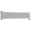 vidaXL Auvent lat&eacute;ral r&eacute;tractable de patio 60x300 cm Gris