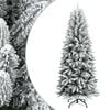 vidaXL Sapin de No&euml;l artificiel Blanc 120 cm