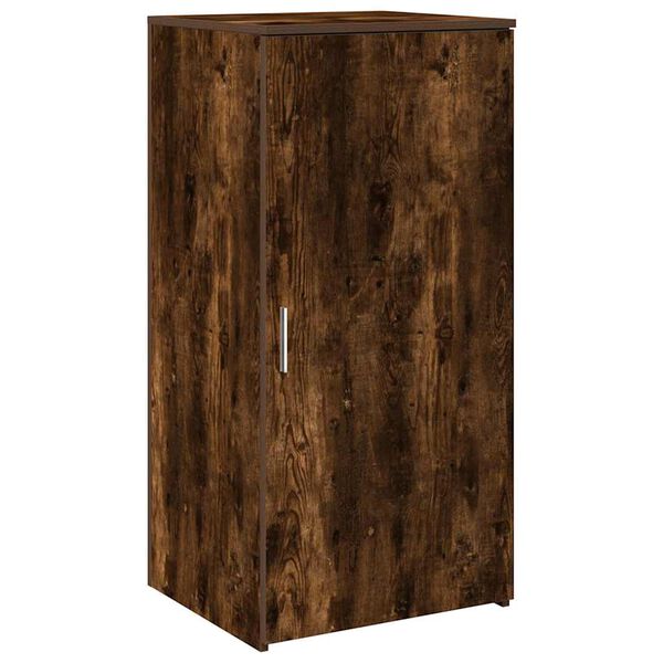 vidaXL Armoire de rangement ch&ecirc;ne fum&eacute; 50x45x103,5cm bois d'ing&eacute;nierie
