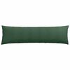 vidaXL Coussins de canapé 2 pcs Vert foncé 145 x 40 cm