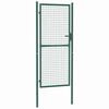 vidaXL Portail de cl&ocirc;ture en acier 100x200 cm vert