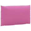 vidaXL Coussins de palette lot de 2 rose tissu Oxford