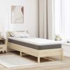 vidaXL Surmatelas Blanc 70 x 200 cm Tissu Jacquard