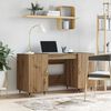 vidaXL Bureau ch&ecirc;ne artisanal 140 x 50 x 75 cm Bois d'ing&eacute;nierie