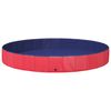 vidaXL Piscine pour enfants Rouge &Oslash;300 x 38 cm
