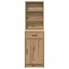 vidaXL Haut Armoire Ch&ecirc;ne artisanal 41 x 40 x 135 cm Bois d'ing&eacute;nierie
