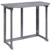vidaXL Table pliable de balcon 90x50x74 cm Bois d'acacia massif