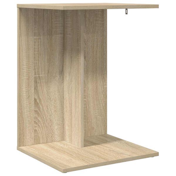 vidaXL Table d'appoint Ch&ecirc;ne Sonoma 45 x 40 x 62,5 cm