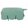 vidaXL Couverture &Eacute;quine Vert sp&eacute;cial 155 cm Fleece en polyester