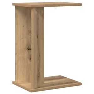 vidaXL Table d'appoint Ch&ecirc;ne artisanal 35 x 25 x 50 cm