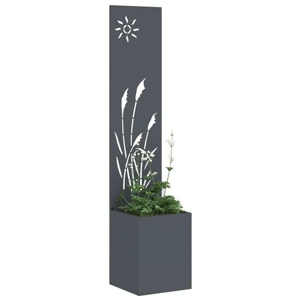 vidaXL &Eacute;cran de confidentialit&eacute; de jardin Anthracite 32 x 150 cm