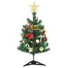 vidaXL Mini sapin de No&euml;l artificiel pr&eacute;-&eacute;clair&eacute; avec 20 LED vert 45cm