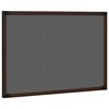 vidaXL Moustiquaire extensible pour fenêtres Marron (100-193)x75 cm