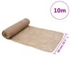 vidaXL Rouleau de jute 0,5x10 m 100 % jute 200 g/m&sup2;